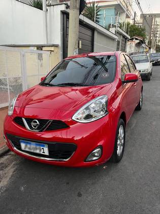 NISSAN MARCH 1.0 SV 16V FLEX 4P MANUAL NISSAN MARCH 1.0 SV 16V FLEX 4P MANUAL